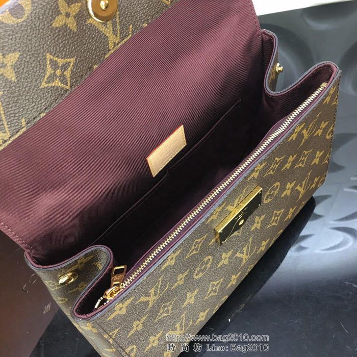 路易威登LV 頂級原單 2018年冬季 M43942 POCHETTE METIS郵差包 牛皮壓花 手提肩背斜挎包  YDH2456